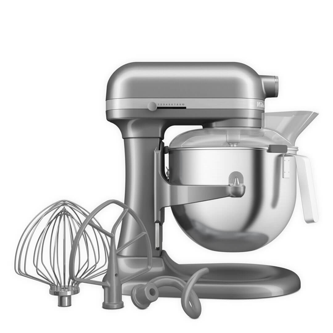 HEAVY DUTY samostojeći mikser s podiznom zdjelom zapremnine 6,6 l 5KSM70JPXECU Contour Silver HEAVY DUTY samostojeći mikser s podiznom zdjelom zapremnine 6,6 l 5KSM70JPXECU Contour Silver