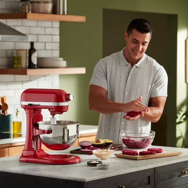 5ksm55sxxeer Heavy duty samostojeći mikser s podiznom zdjelom 5,2 l Empire red