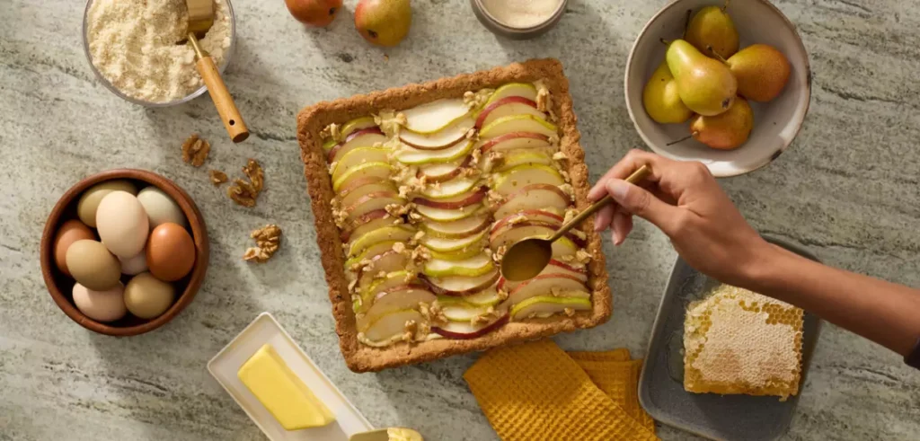 Tart od Krušaka, Oraha i Frangipane Kreme