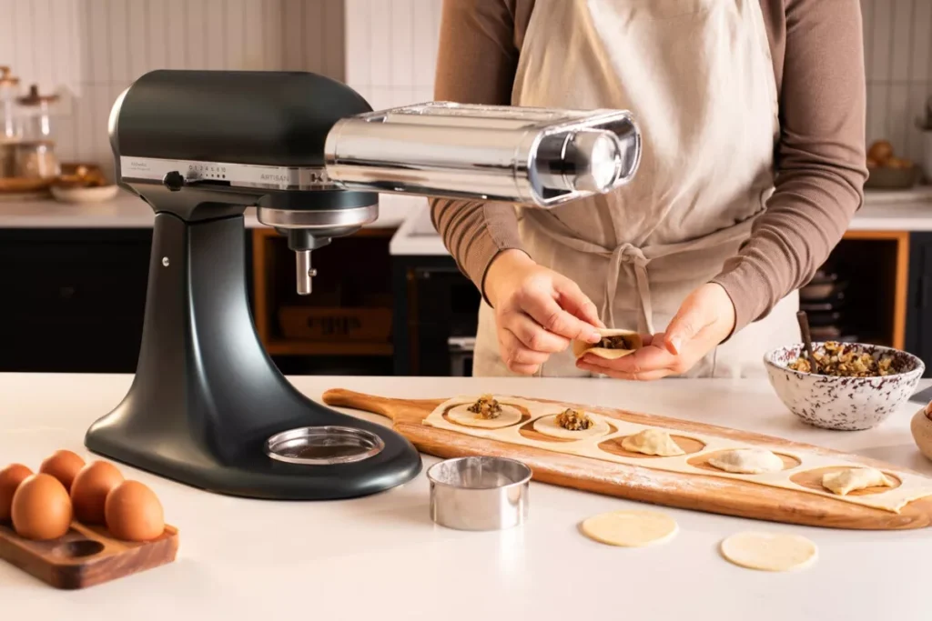 Karamelizirani pirogi s lukom i gljivama