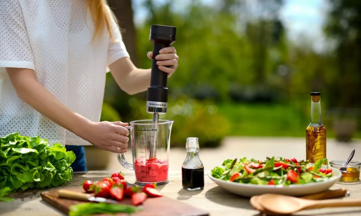 Stapni mixer KitchenAid onyxblack